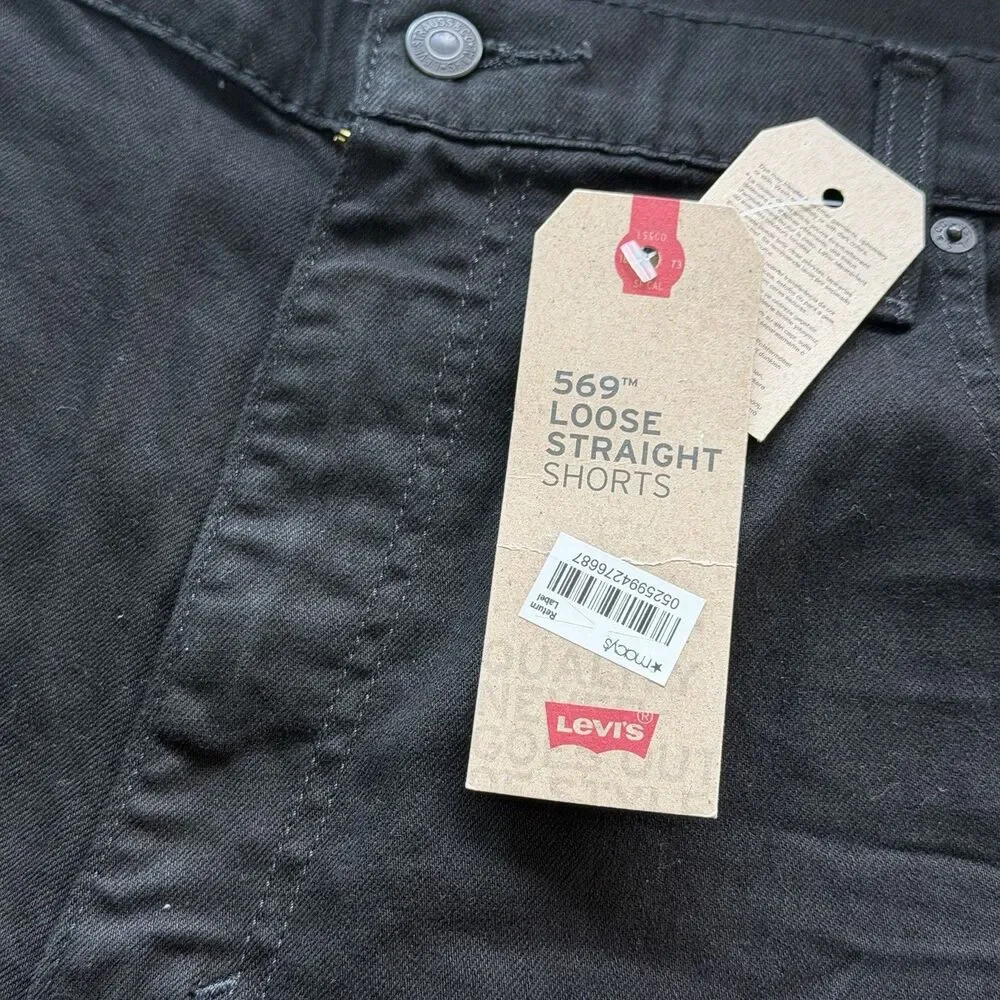 Levi’s 569 Loose Straight Denim Shorts Men’s W40 12